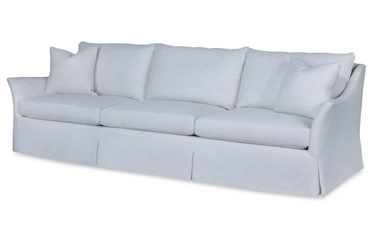 Century Furniture SIG2128-1SK Jillian Large Skirted Sofa