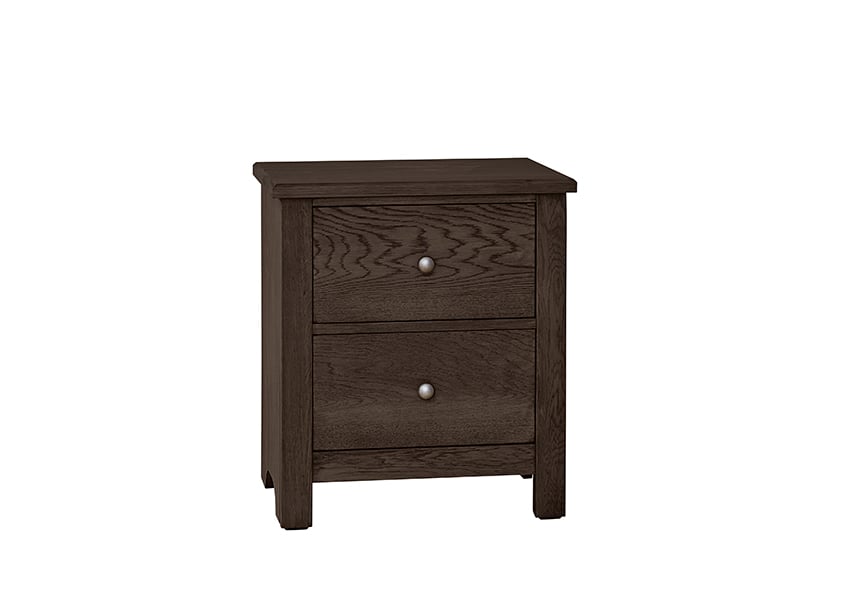 Vaughan Bassett 10-226 Fundamentals 2 Drawer Nightstand Java