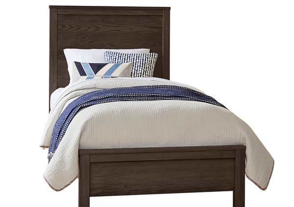 Vaughan Bassett 10-331-133-900 Fundamentals Twin Panel Bed Java