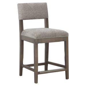 Fairfield Furniture 1300-C7-M Silas Armless Counter Stool, Mica Finish