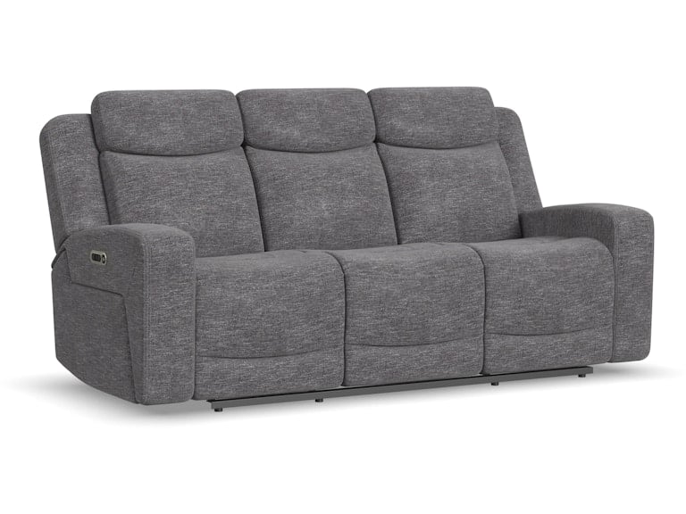Flexsteel Furniture 1847-62PH Ridge Power Reclining Sofa with Power Headrests