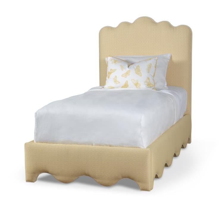 Highland House 5052T Hadley Twin Upholstered Bed