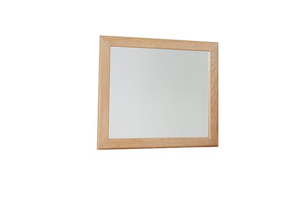 Vaughan Bassett 795-447 Crafted Oak Landscape Mirror Bleached White Finish