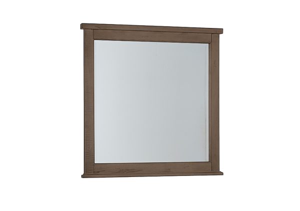 Vaughan Bassett 820-445 Woodbridge Landscape Mirror Dark Cashmere Finish