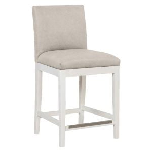 Fairfield Furniture L-1301-C7-L Nova Armless Counter Stool, Leather, Linen Finish