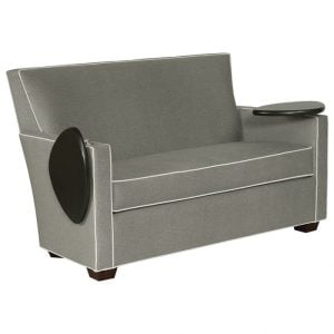 Fairfield Furniture S-7433-T7 Craven Loveseat with Folding Tablet