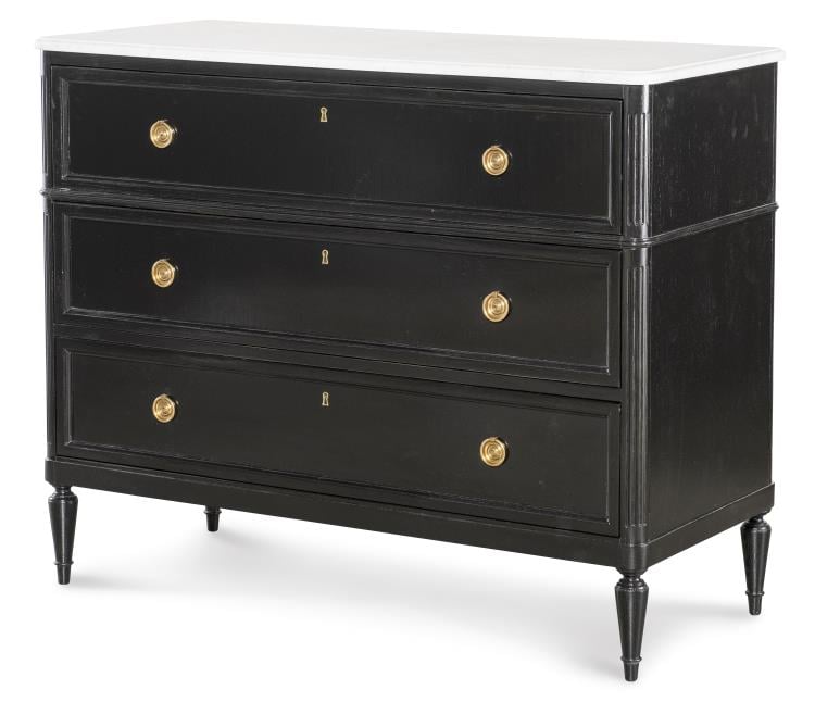Highland House HH26-126S Aubert Chest - stone top
