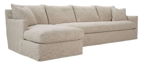 Rowe Furniture LILAH-SLIP SECT Lilah Bench Slipcover Sectional