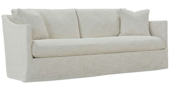 Rowe Furniture Q165-SLIP-022 Serena Slipcover Bench Cushion 82 Inch Sofa
