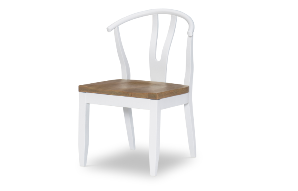 Legacy Classic 1564-140 Franklin Wishbone Back Side Chair White