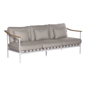 Barlow Tyrie 1AROMD3TT.02 Around Deep Seating Triple Teak Arms