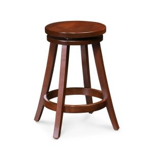 Simply Amish ECPTL-14B-L Portland Swivel Barstool, 30" Seat Height