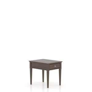 Canadel Living Room ERE027212929MTNPF Rectangular End Table
