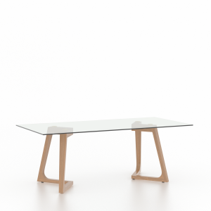 Canadel Casual Dining GRE04084CL25MMNNF Rectangular Table