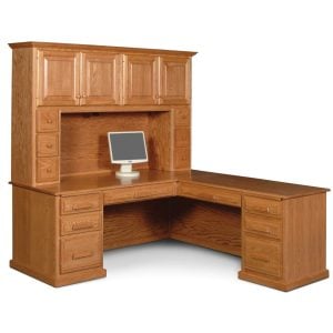 Simply Amish GWCP7578L-L Classic L-Shape Desk