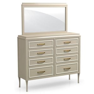 Simply Amish SSHAL-08H0 Haley 8 Drawer Dresser