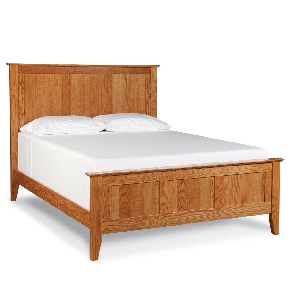 Simply Amish SBSHK-05B1 Shaker CA King Panel Bed