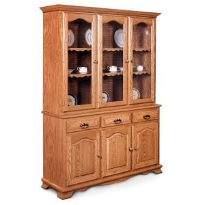 Simply Amish ESCLA-K06/ESCLA-C03B Classic Closed Hutch, 63.5"