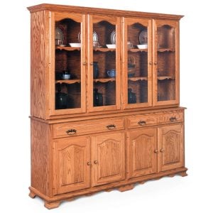 Simply Amish ESCLA-L06/ESCLA-C04B Classic Closed Hutch, 75.5"