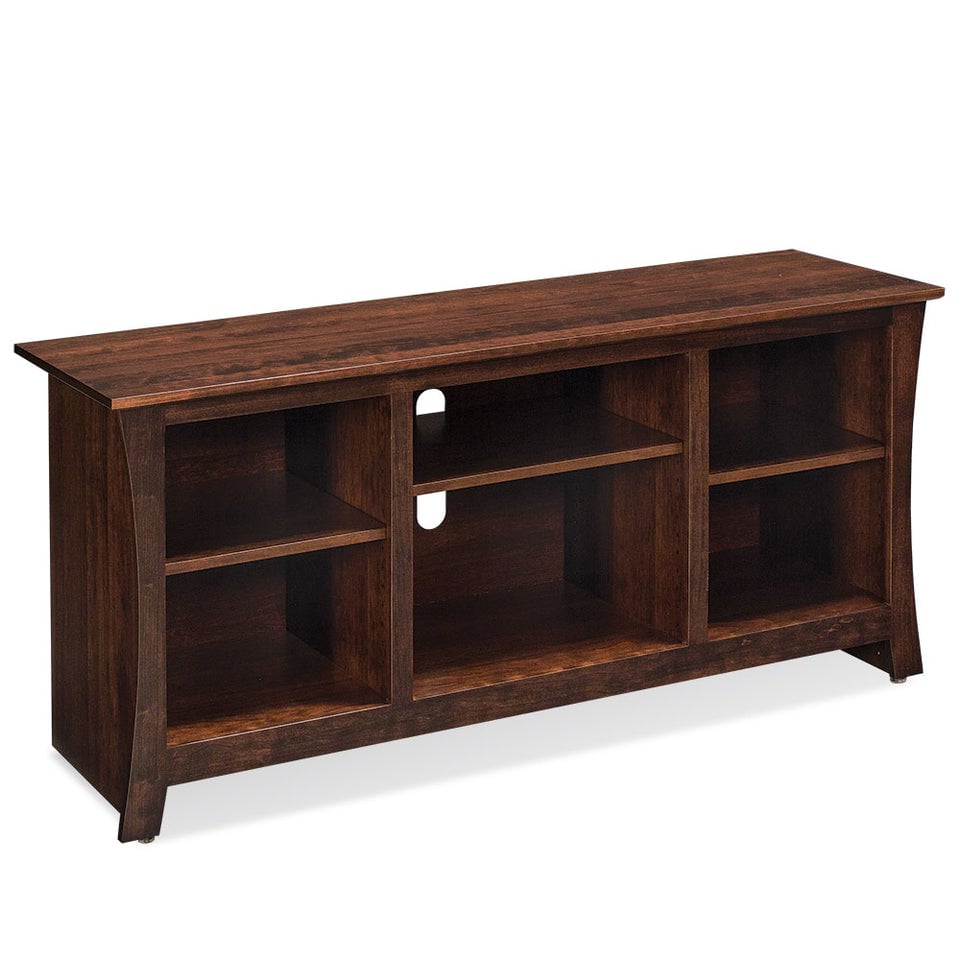 Simply Amish LEGAR-C43E Garrett TV Console with No Doors, 72"