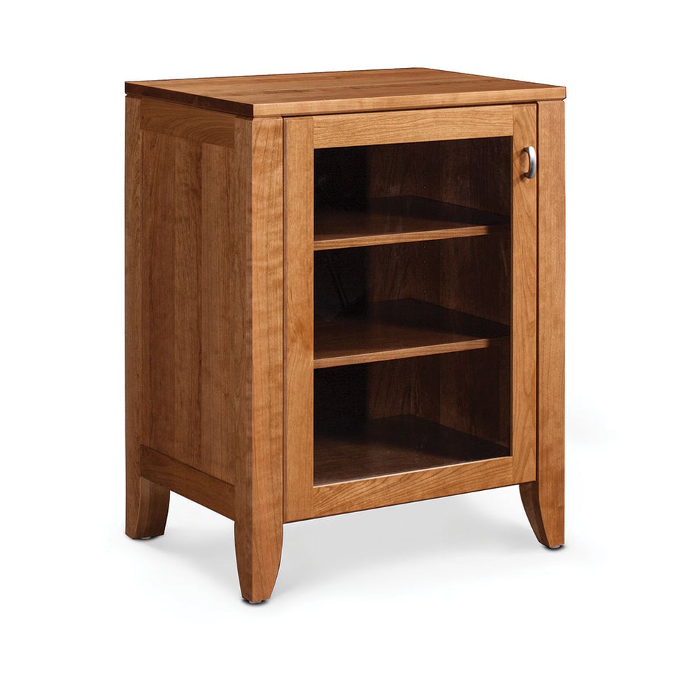 Simply Amish LEJUS-H26D Justine Media Storage Cabinet