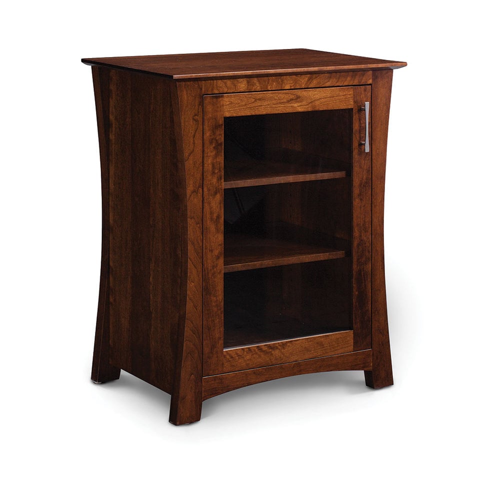 Simply Amish LELFT-H26D Loft Media Storage Cabinet