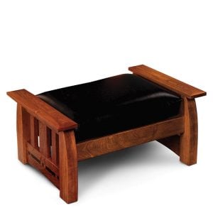 Simply Amish LFAO103-L Aspen Ottoman with Inlay