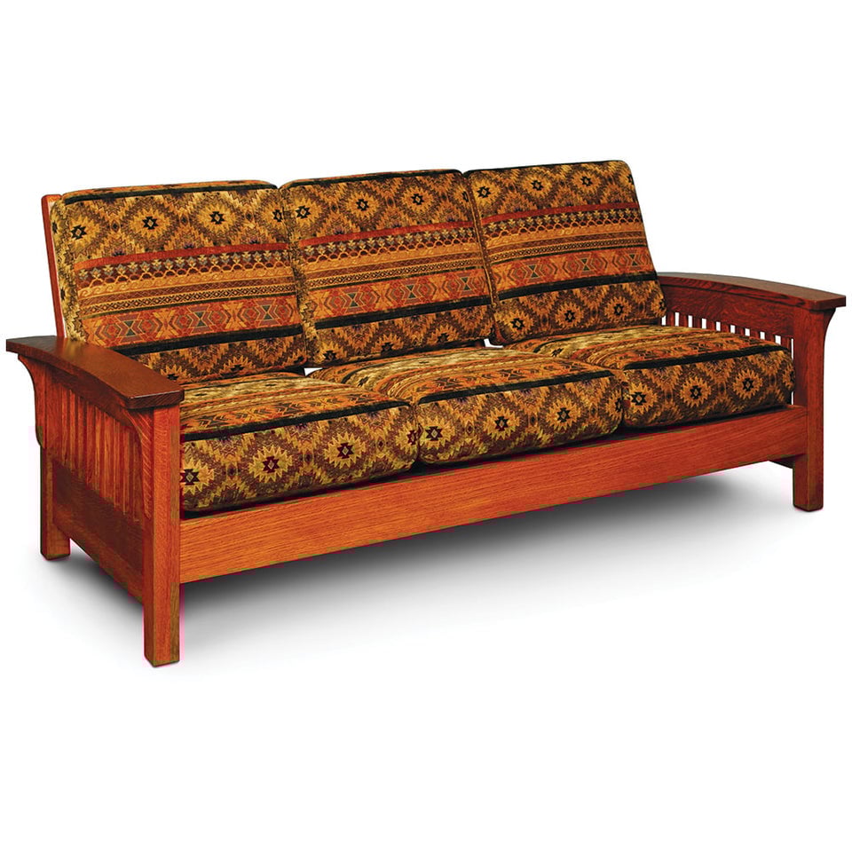 Simply Amish AJGRS-L Grand Rapids Sofa, Wallhugger Simply Amish AJGRS-L Grand Rapids Sofa, Wallhugger