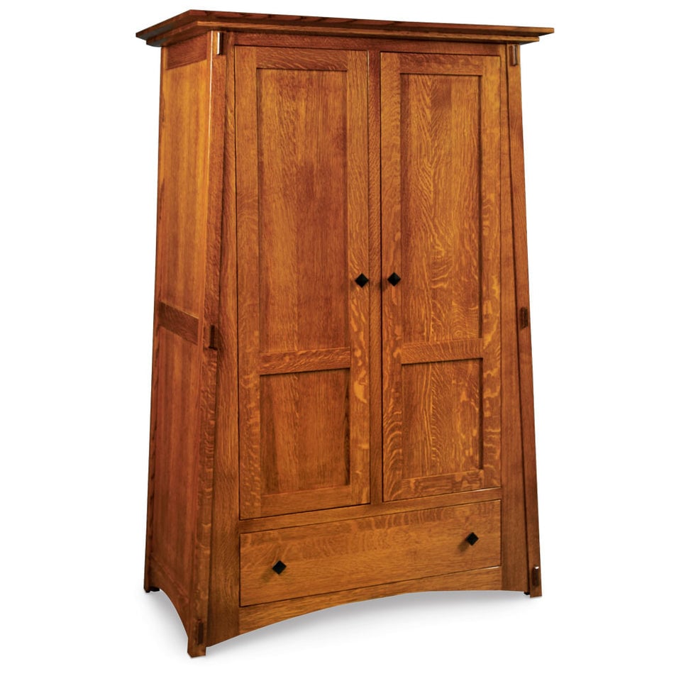 Simply Amish MEM32WR McCoy Wardrobe Simply Amish MEM32WR McCoy Wardrobe