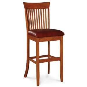 Simply Amish SALOBSS30-L Loft Stationary Barstool, 30" Seat Height