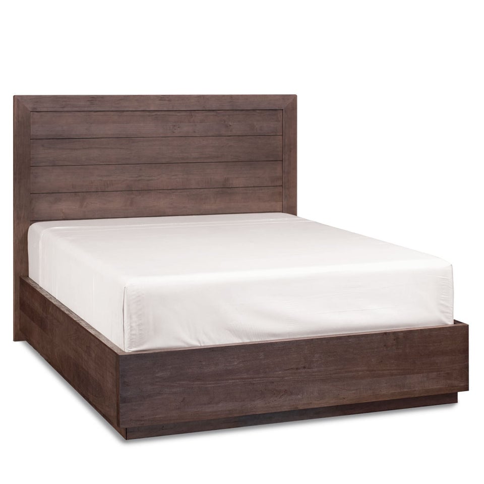 Simply Amish SBIRN-23B2 Ironwood Planket King Bed