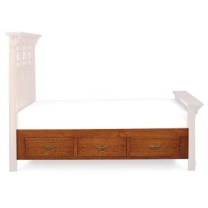 Simply Amish SSMRY-13D MaRyan Twin Under-Bed Storage