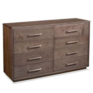 Simply Amish SSIRN-08H3 Ironwood 8-Drawer Dresser, 72.5"