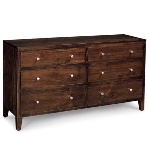 Simply Amish SSPAR-08F3 Parkdale 6-Drawer Dresser, 72"