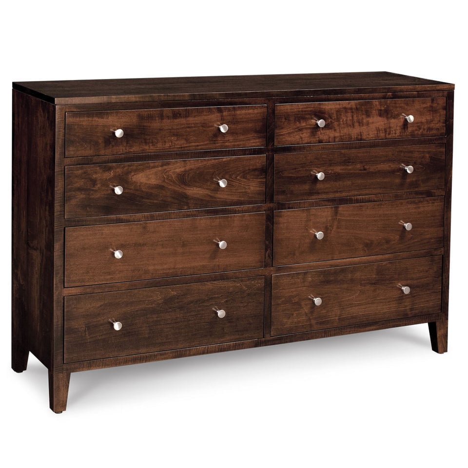 Simply Amish SSPAR-08H3 Parkdale 8-Drawer Dresser, 72"
