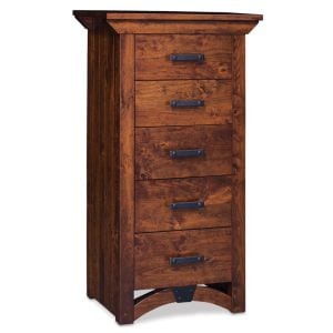 Simply Amish SSTRB-15E0 B&O Railroad Trestle Bridge Lingerie Chest