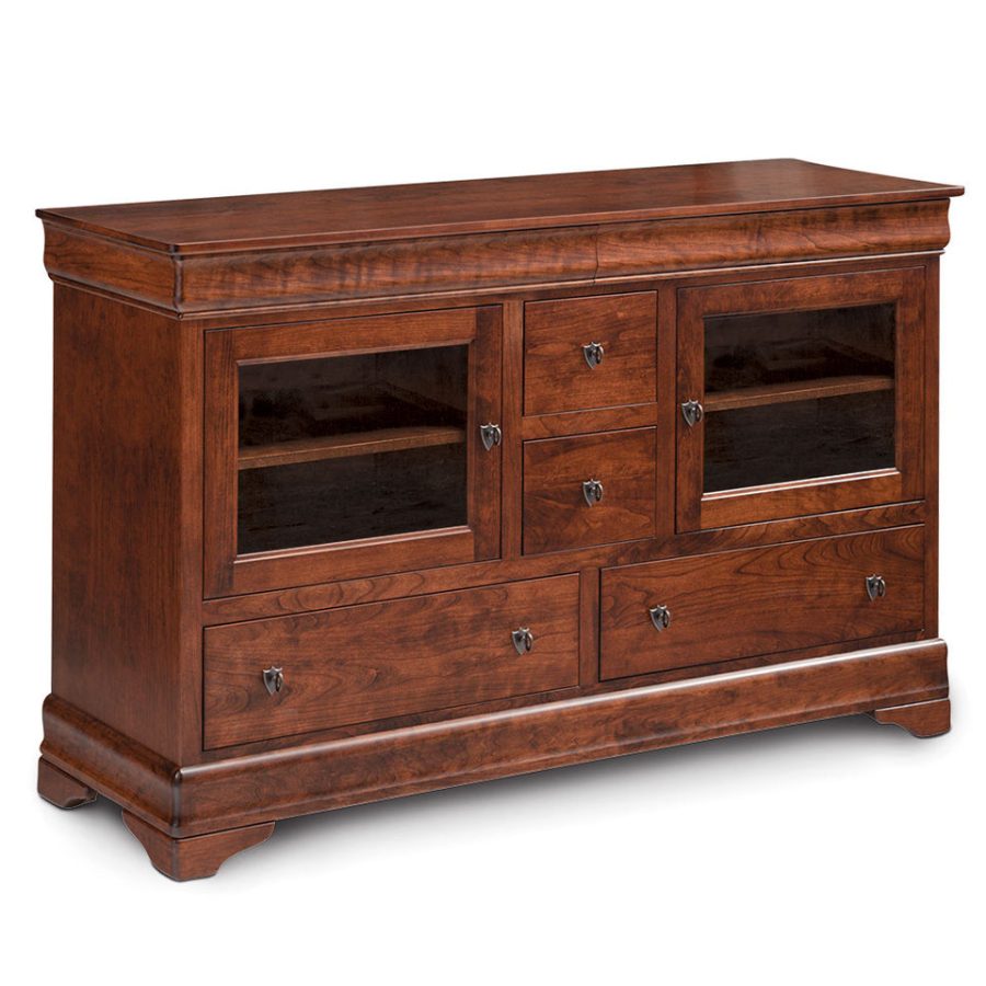 Simply Amish LELPP-A03E Louis Philippe TV Stand, 72" Simply Amish LELPP-A03E Louis Philippe TV Stand, 72"