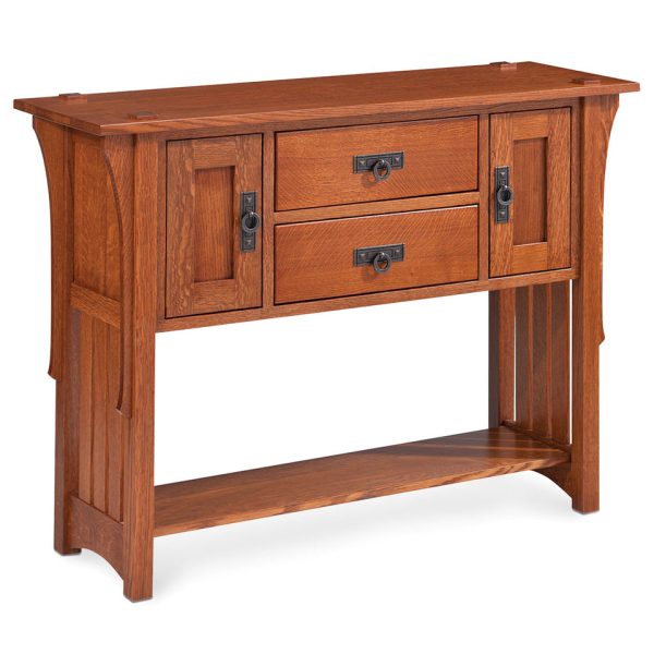 Simply Amish TVGSB Grant Open Sideboard - Features open space behind doors