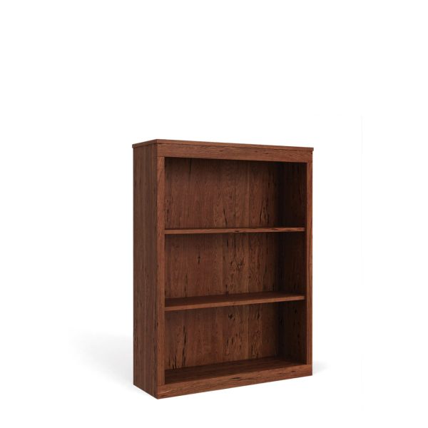 Simply Amish WOSHE-OPN-3648 Sheffield Open Bookcase w/ 2 Adjustable Shelves
