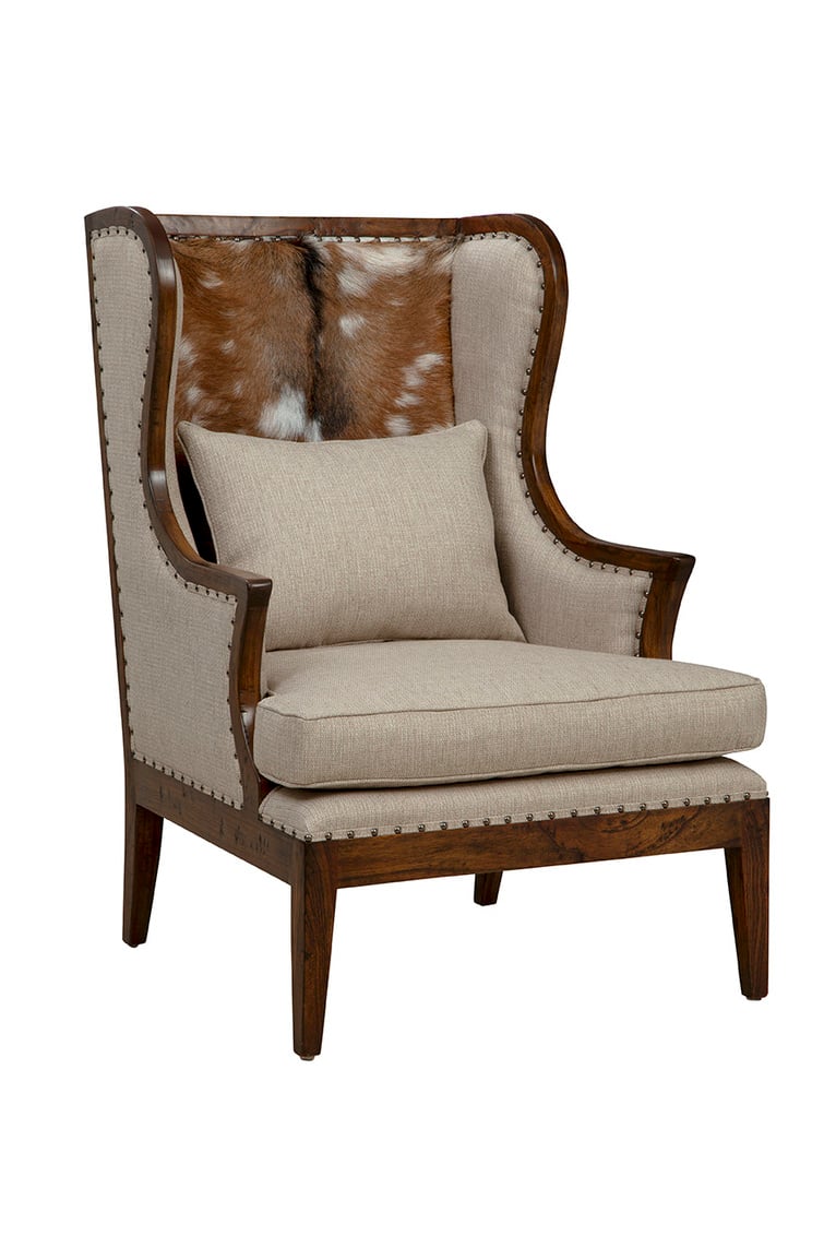 Furniture Classics 51577QS Dark Billings Wing Chair