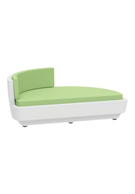 Tropitone Furniture 3A2110HC1B Curve Half Circle 1/4 Back Party Lounger