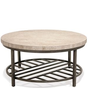 Riverside Furniture 77701 Capri Round Coffee Table
