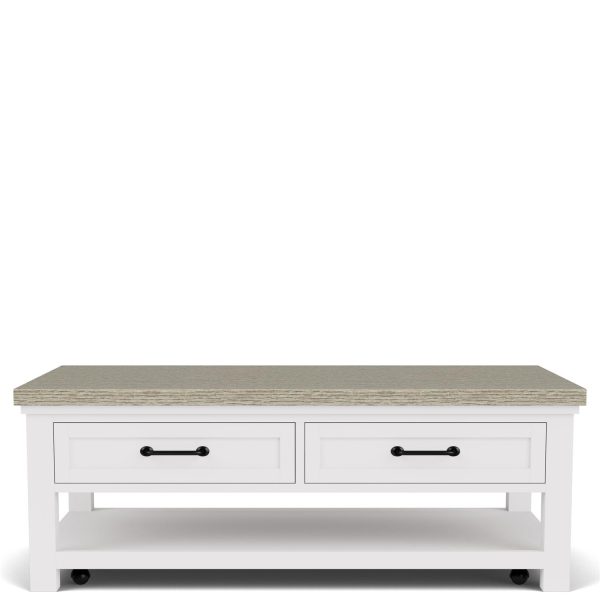 Riverside Furniture 37202 Cora Large Coffee Table