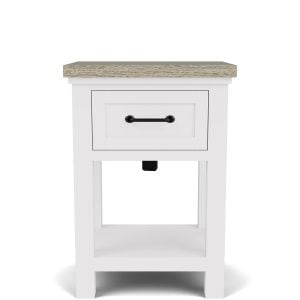 Riverside Furniture 37298 Cora One Drawer Nightstand