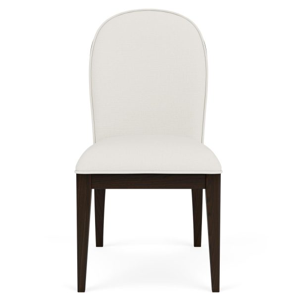 Riverside Furniture 27157 Lydia Curved Upholstered Side Chair