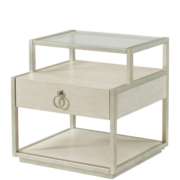 Riverside Furniture 50208 Maisie Rectangular Side Table