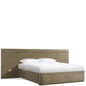 Riverside Furniture 81080-81081-81072 Pasadena King Panel Bed With Piers
