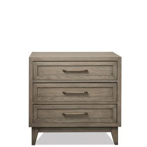 Riverside Furniture 46199 Vogue Three Drawer Nightstand