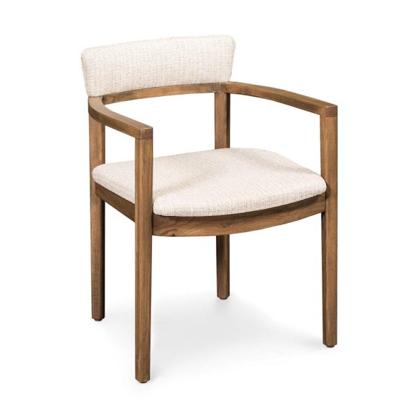 Simply Amish ECABB-01A-L Abby Arm Chair Leather