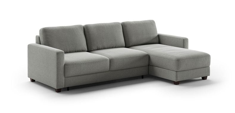 Luonto Furniture HAMP-CHY+FOU Hampton Queen Size Sectional Sleeper (Reversible Chaise)